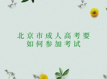北京市成人高考考试