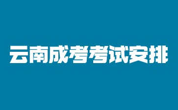2024年云南成考考試時間安排？